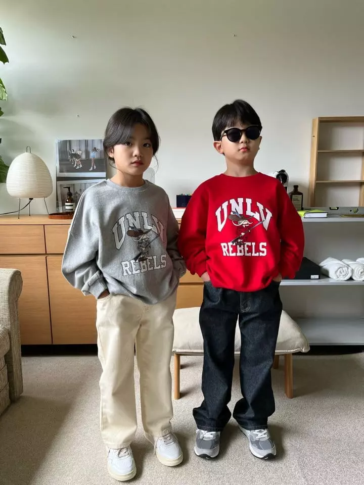 Our - Korean Children Fashion - #childofig - Cow Boy Sweatshirt