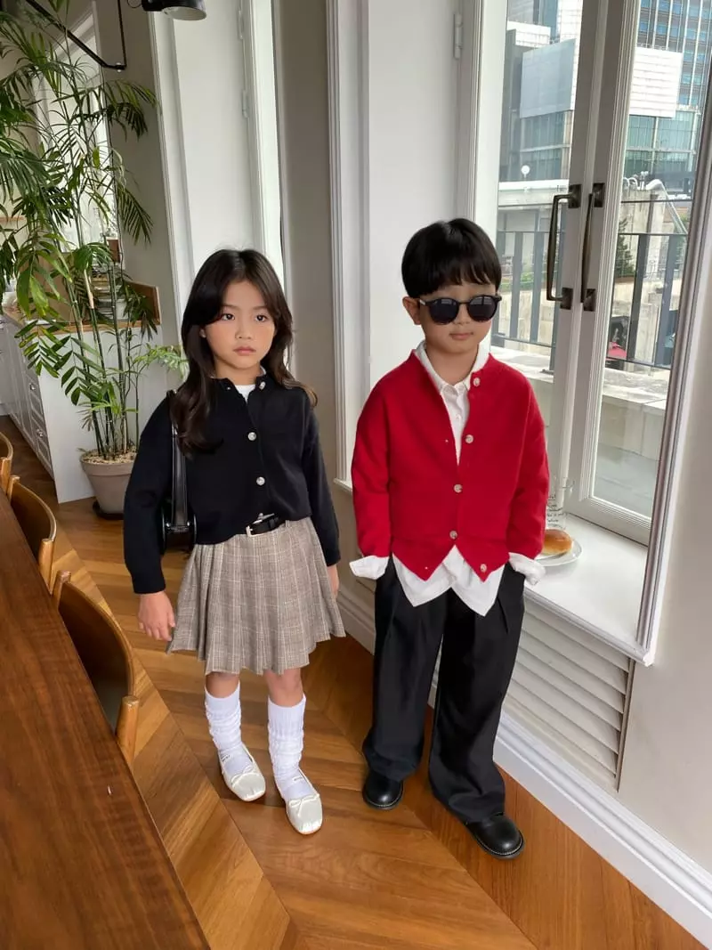 Our - Korean Children Fashion - #prettylittlegirls - Mild Knit Cardigan - 4