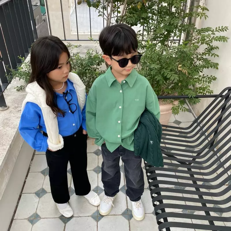 Our - Korean Children Fashion - #childofig - Kinder Shirt - 4