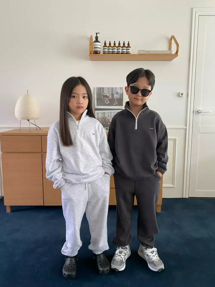 Our - Korean Children Fashion - #childrensboutique - Sander Half Top Bottom Set - 6