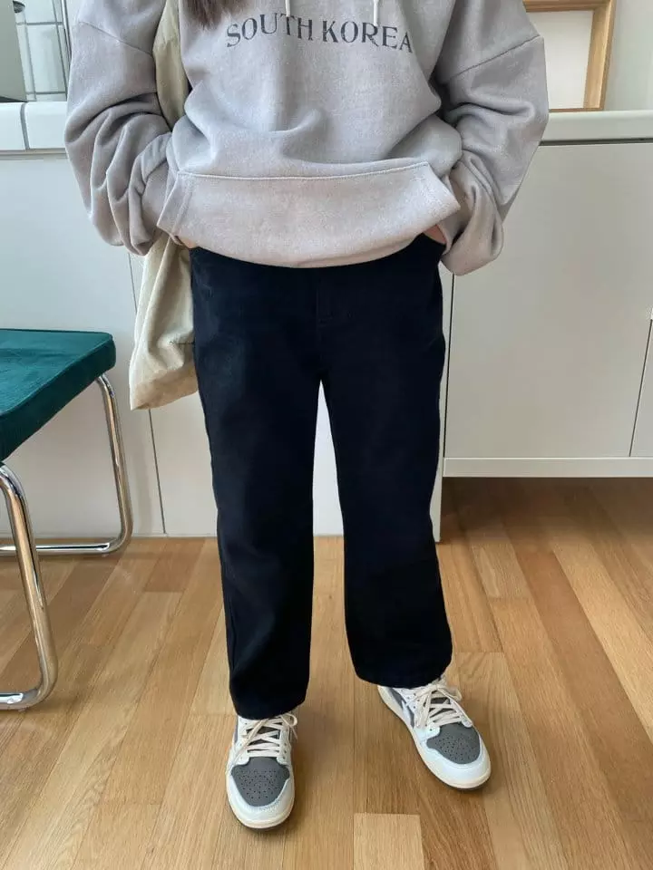 Our - Korean Children Fashion - #childrensboutique - Low Black Jeans - 12