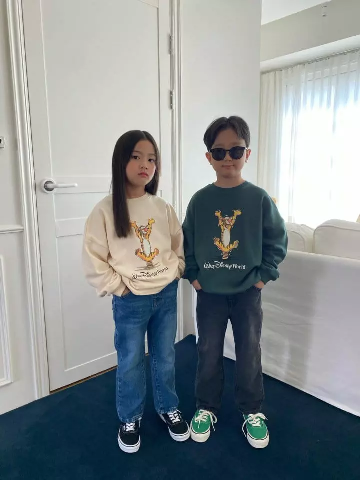 Our - Korean Children Fashion - #childrensboutique - Tiger Sweathirt