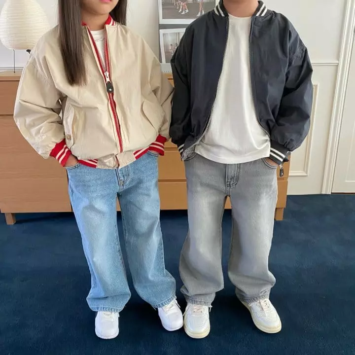 Our - Korean Children Fashion - #designkidswear - Reversible Brick Jumper - 2
