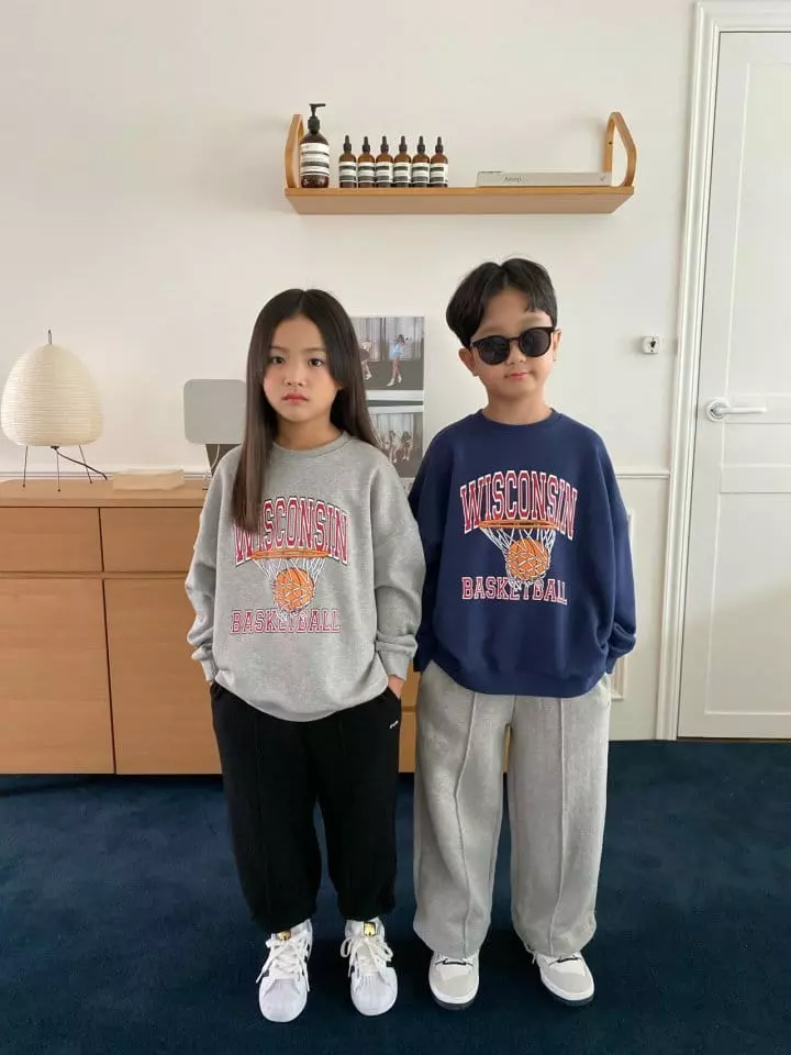 Our - Korean Children Fashion - #designkidswear - Basket Sweatshirt - 8