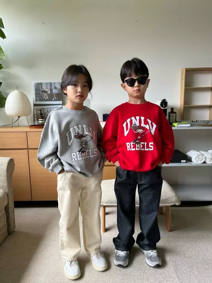 Our - Korean Children Fashion - #designkidswear - Cow Boy Sweatshirt - 3