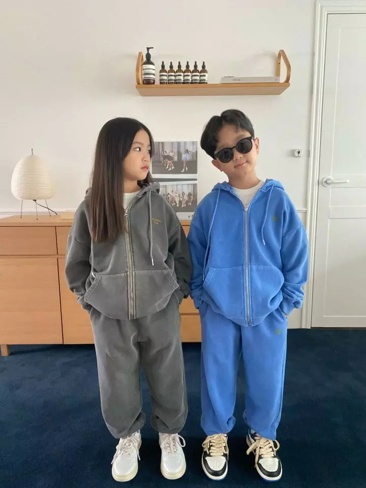 Our - Korean Children Fashion - #discoveringself - Seg After Paint Top Bottom Set - 7