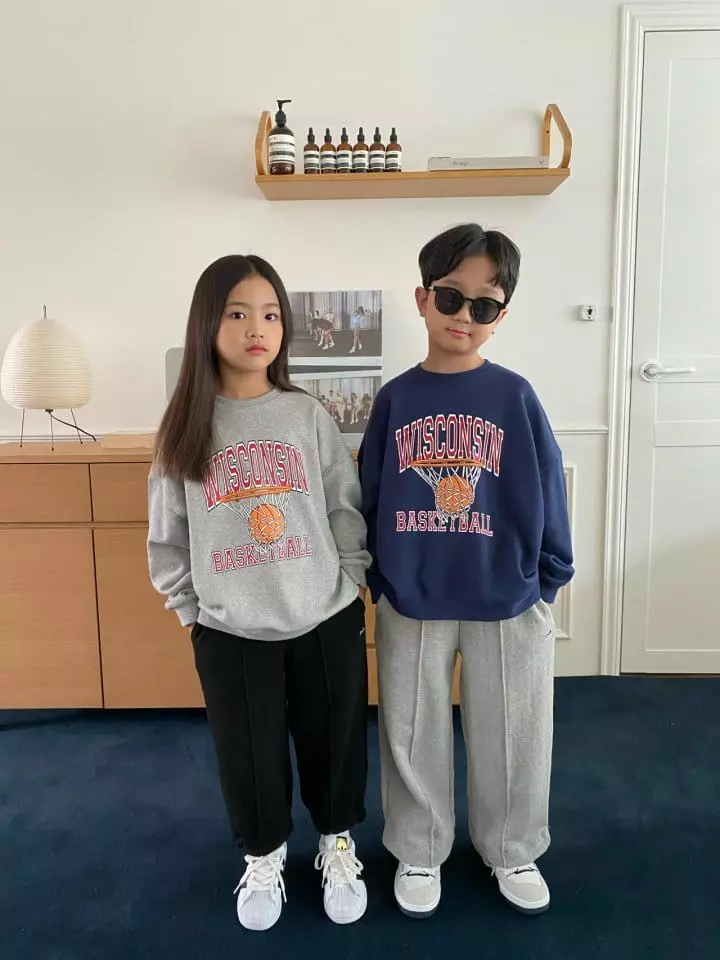 Our - Korean Children Fashion - #discoveringself - Basket Sweatshirt - 9