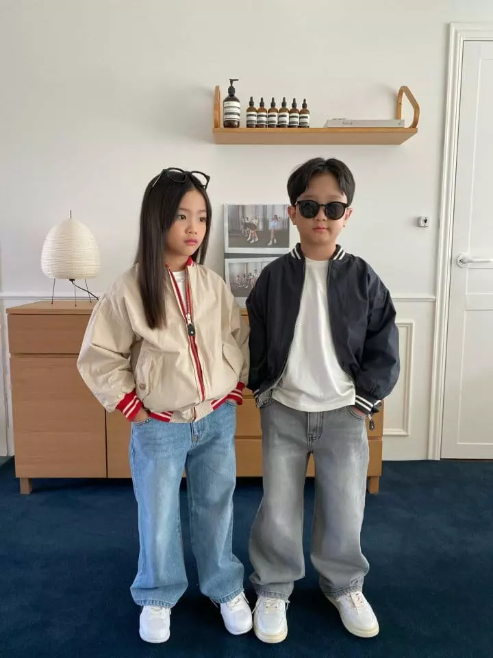 Our - Korean Children Fashion - #discoveringself - Reversible Brick Jumper - 4