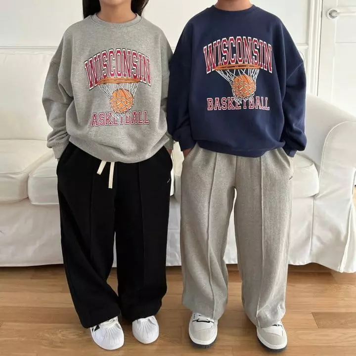 Our - Korean Children Fashion - #fashionkids - Basket Sweatshirt - 10