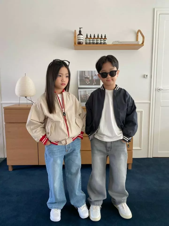 Our - Korean Children Fashion - #kidsshorts - Reversible Brick Jumper - 5