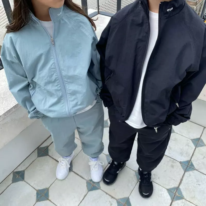Our - Korean Children Fashion - #kidsshorts - Nock Wind Top Bottom Set - 12