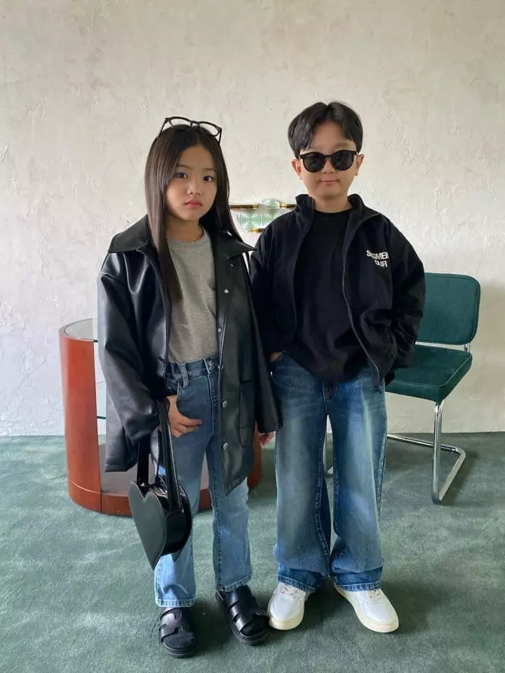 Our - Korean Children Fashion - #kidsshorts - Brush Jeans - 4
