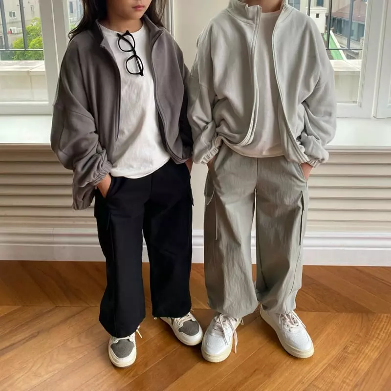 Our - Korean Children Fashion - #kidsstore - Autumn Zip-up - 9