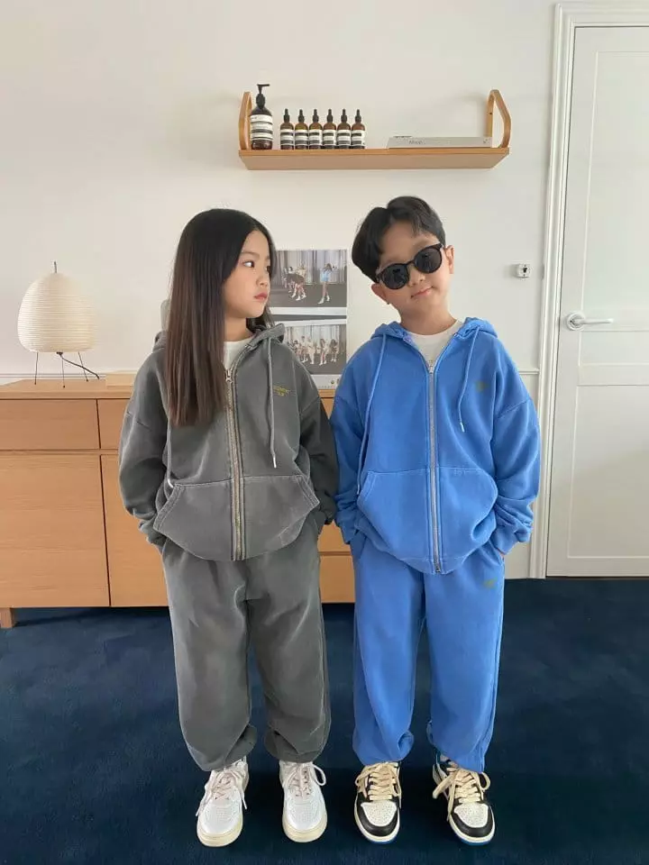 Our - Korean Children Fashion - #kidzfashiontrend - Seg After Paint Top Bottom Set - 11