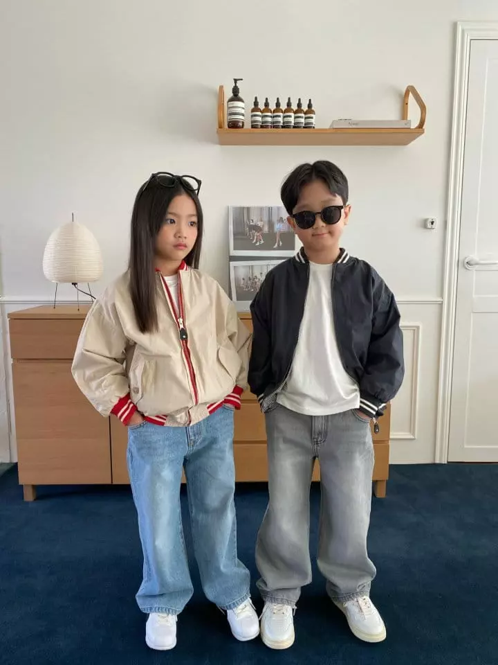 Our - Korean Children Fashion - #kidzfashiontrend - Reversible Brick Jumper - 7