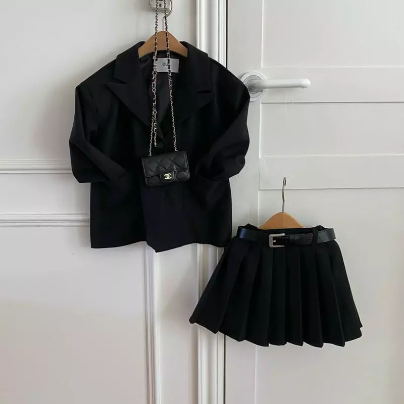 Our - Korean Children Fashion - #kidzfashiontrend - Penny Pleats Skirt - 2