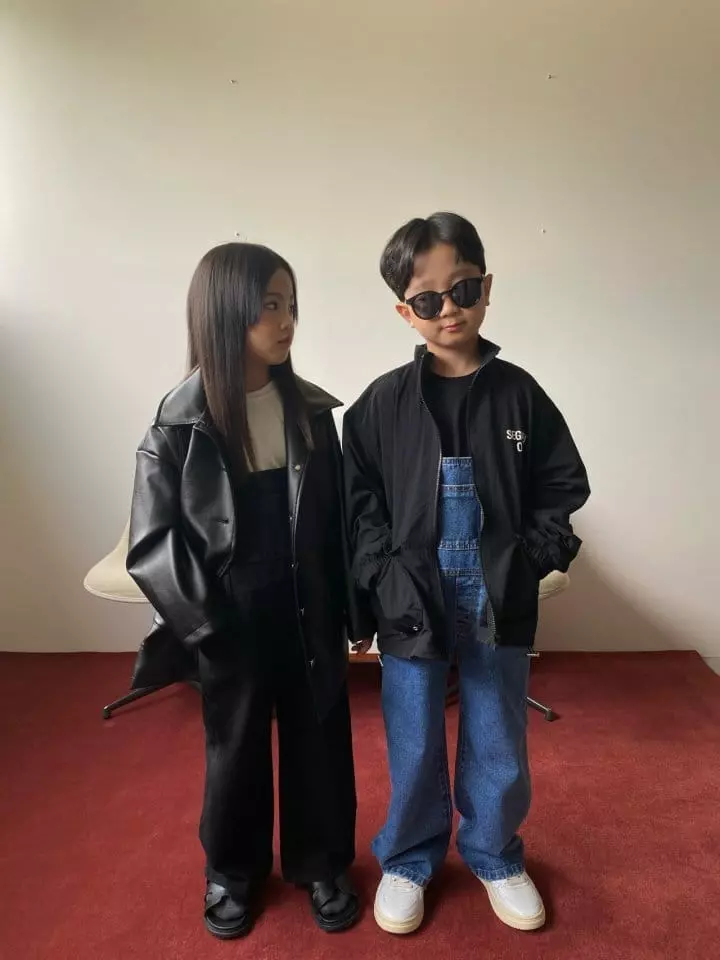 Our - Korean Children Fashion - #magicofchildhood - Pull Overalls - 2