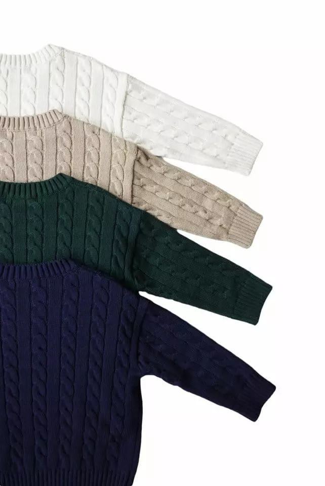 Our - Korean Children Fashion - #minifashionista - Twist Knit Tee - 5