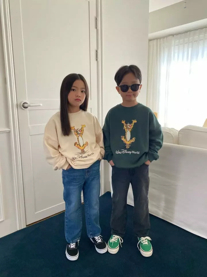 Our - Korean Children Fashion - #minifashionista - Tiger Sweathirt - 11