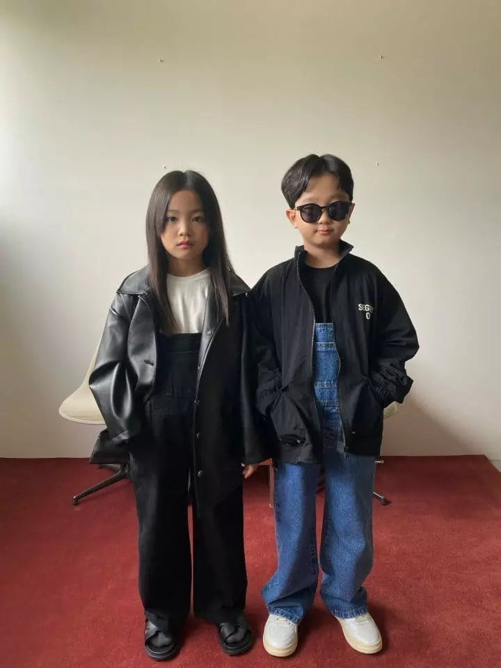 Our - Korean Children Fashion - #minifashionista - Pull Overalls - 4