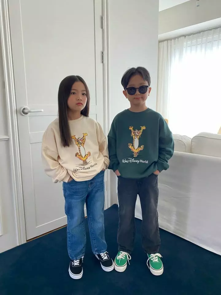 Our - Korean Children Fashion - #prettylittlegirls - Tiger Sweathirt - 12