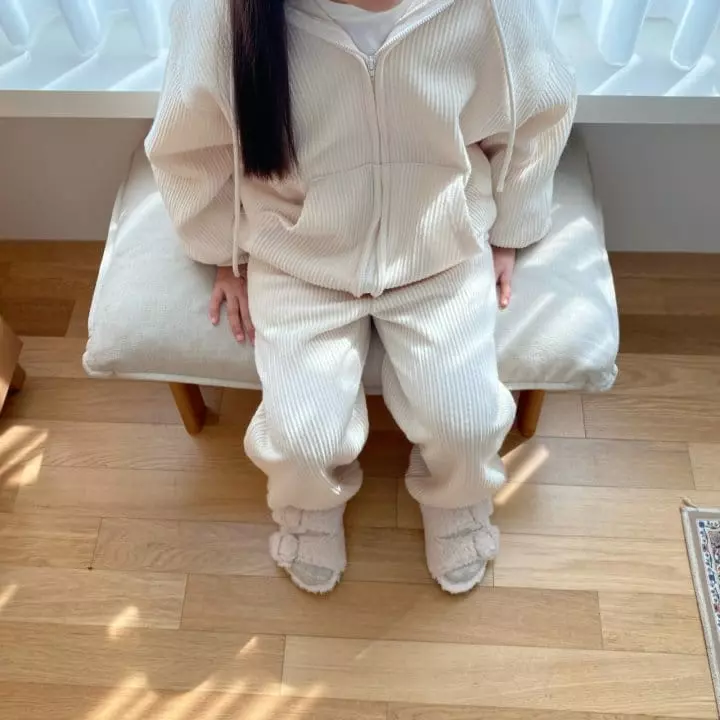 Our - Korean Children Fashion - #stylishchildhood - Churros Knit Top Bottom Set - 2
