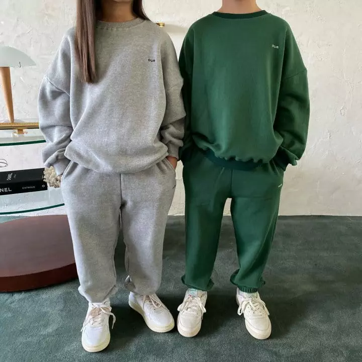 Our - Korean Children Fashion - #todddlerfashion - All Day Top Bottom Set - 3