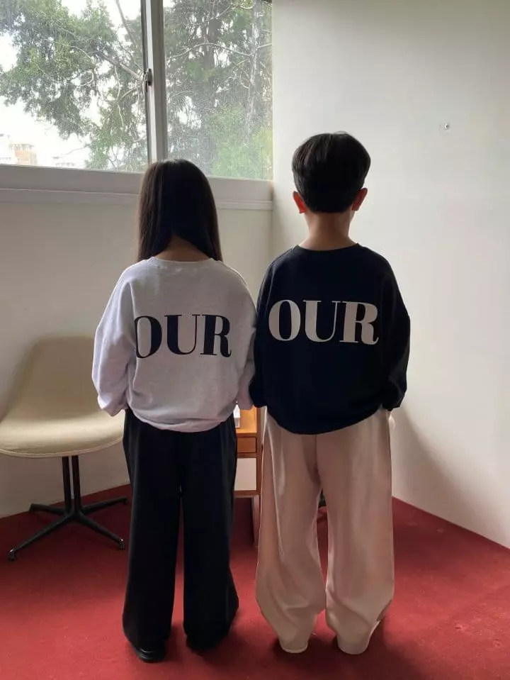 Our - Korean Children Fashion - #todddlerfashion - Segment Sweatshirt - 8