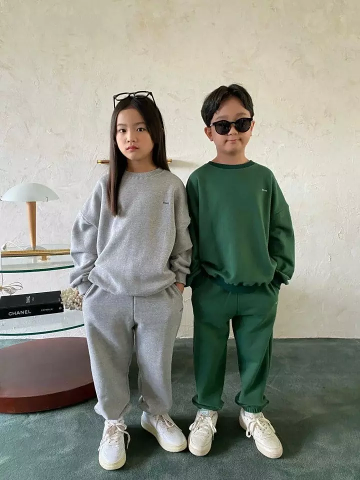 Our - Korean Children Fashion - #todddlerfashion - All Day Top Bottom Set - 4