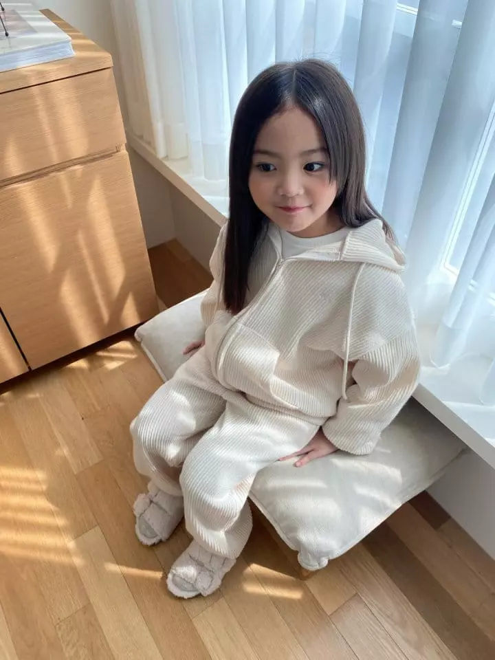 Our - Korean Children Fashion - #toddlerclothing - Churros Knit Top Bottom Set