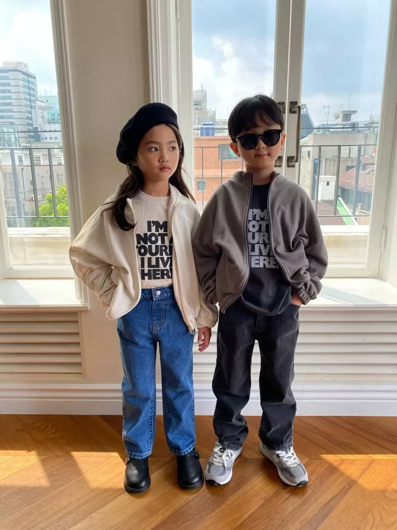 Our - Korean Children Fashion - #toddlerclothing - Autumn Zip-up