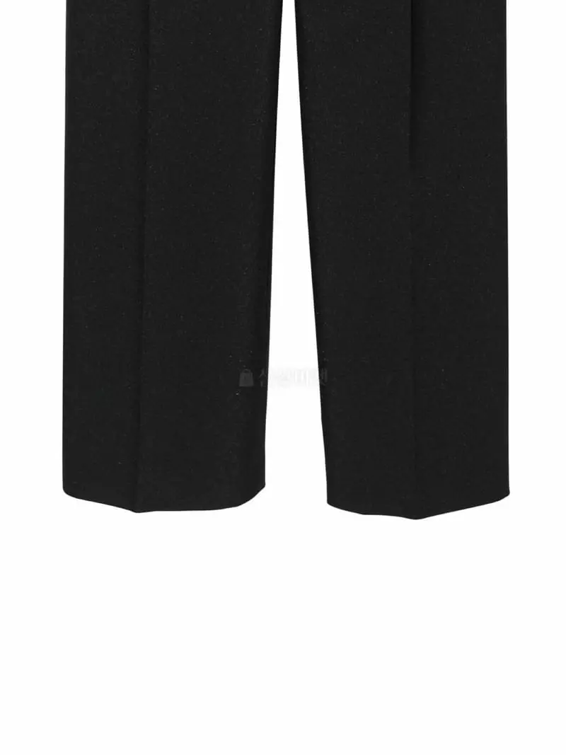 Paper Moon - Korean Women Fashion - #momslook - Waist Split Plare Pants - 11