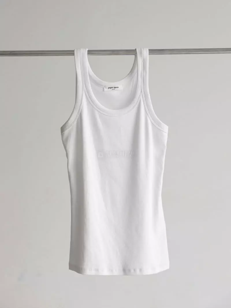 Paper Moon - Korean Women Fashion - #momslook - Sleeveless Rib Tank Top