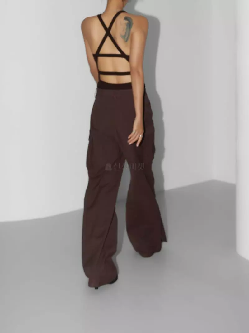 Paper Moon - Korean Women Fashion - #momslook - Back Detail Bodysuit - 6