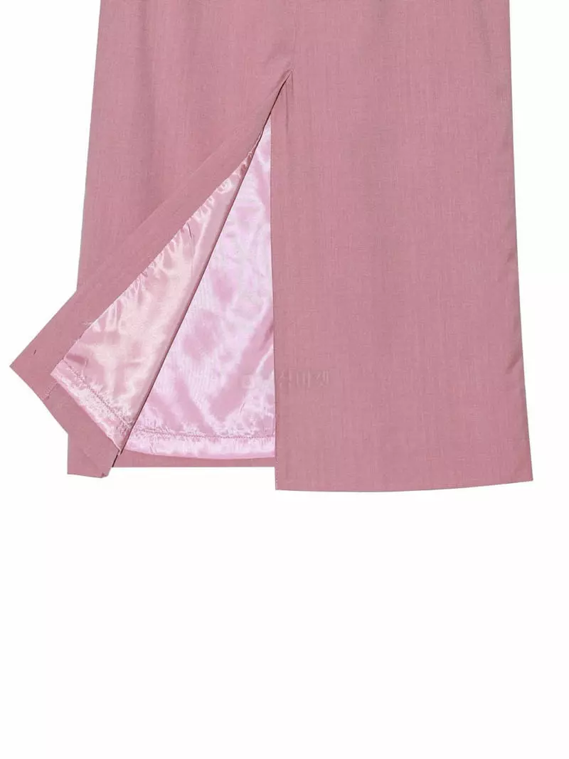 Paper Moon - Korean Women Fashion - #momslook - Length Pencil Line  Skirt - 11