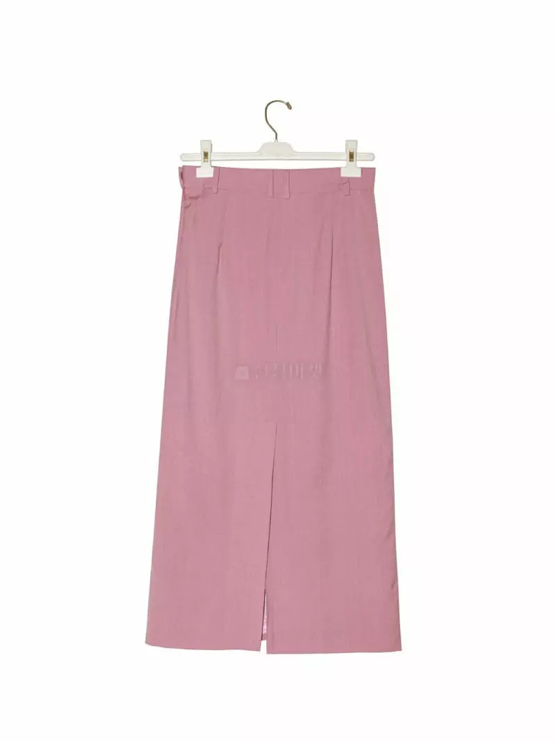 Paper Moon - Korean Women Fashion - #momslook - Length Pencil Line  Skirt - 3