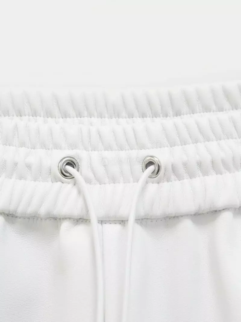 Paper Moon - Korean Women Fashion - #momslook - Leather Shorts - 9