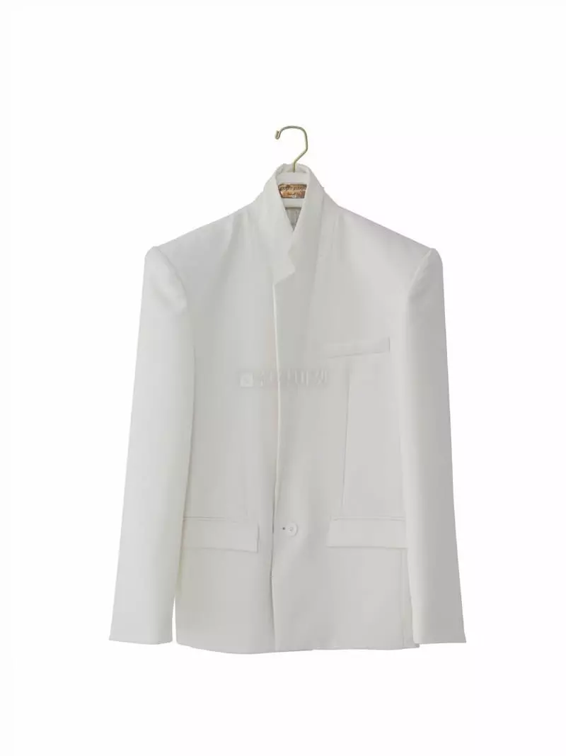 Paper Moon - Korean Women Fashion - #momslook - Square Sholder Twilol Jacket - 6
