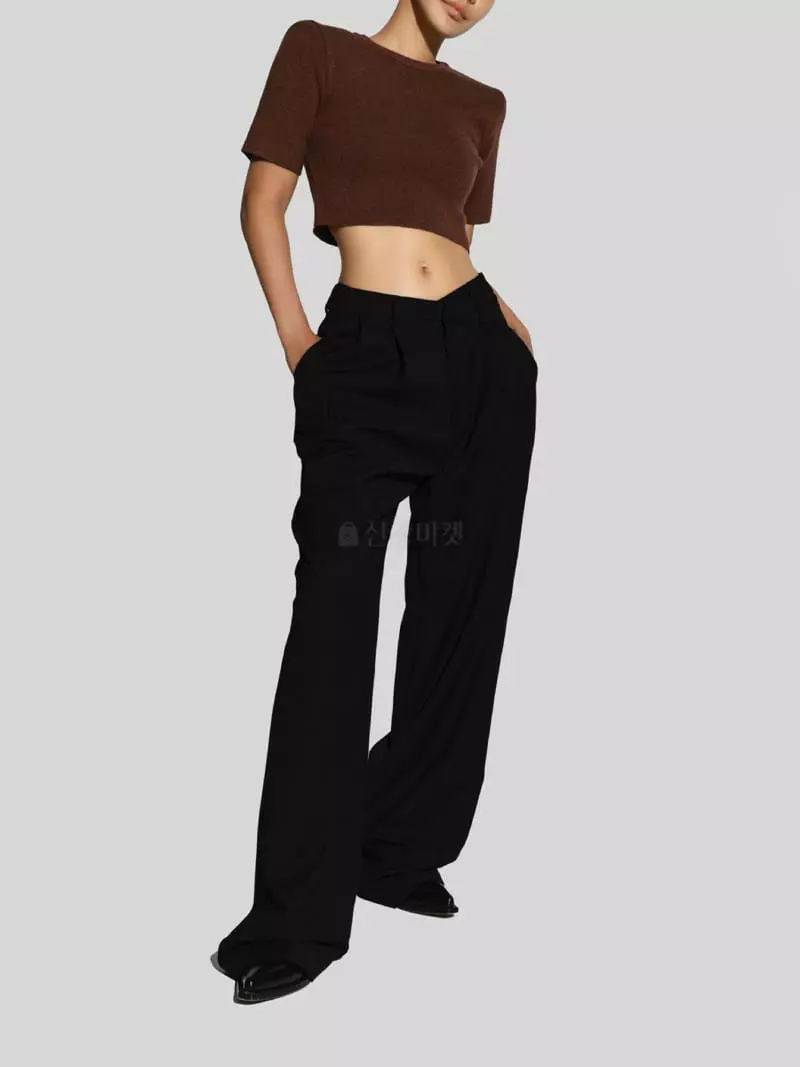 Paper Moon - Korean Women Fashion - #pursuepretty - Pintuck Wide Pants