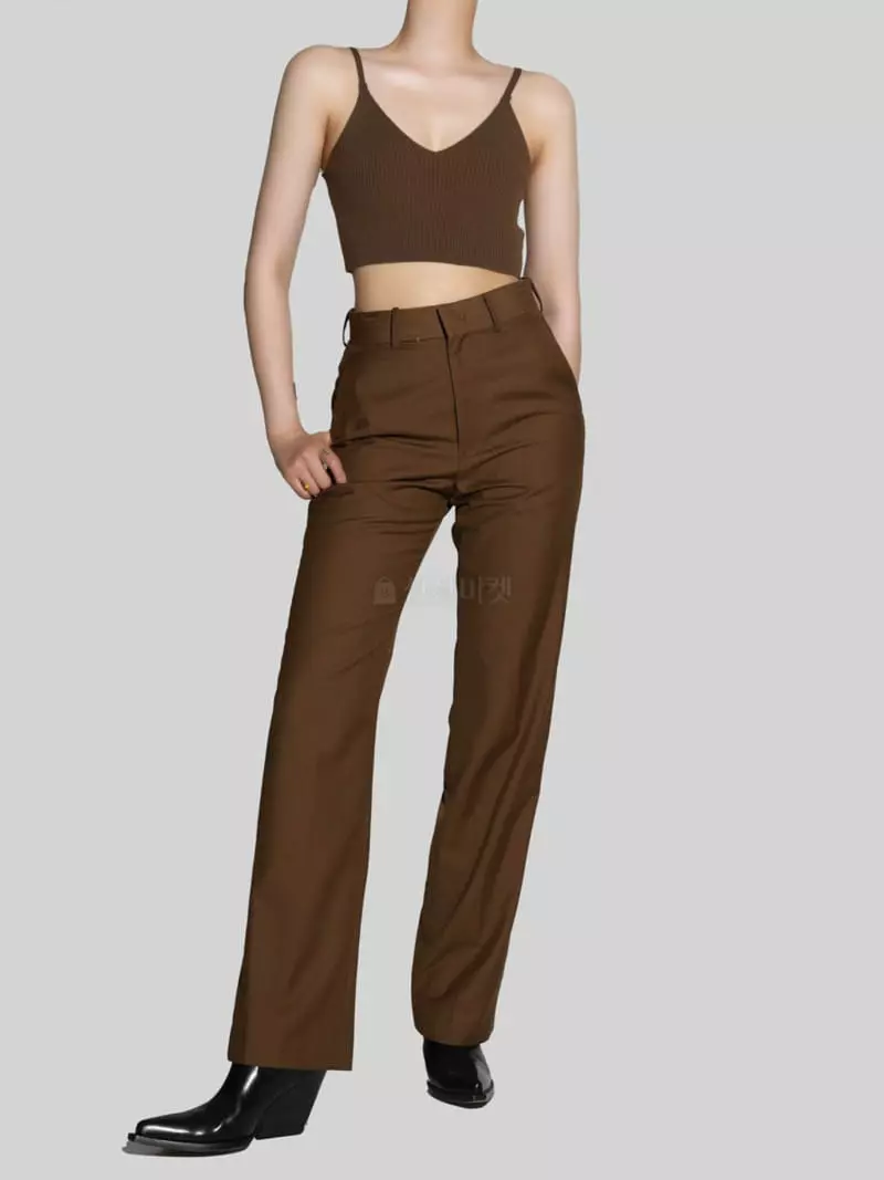 Paper Moon - Korean Women Fashion - #restrostyle - Gaburdin Tailored Pants - 3