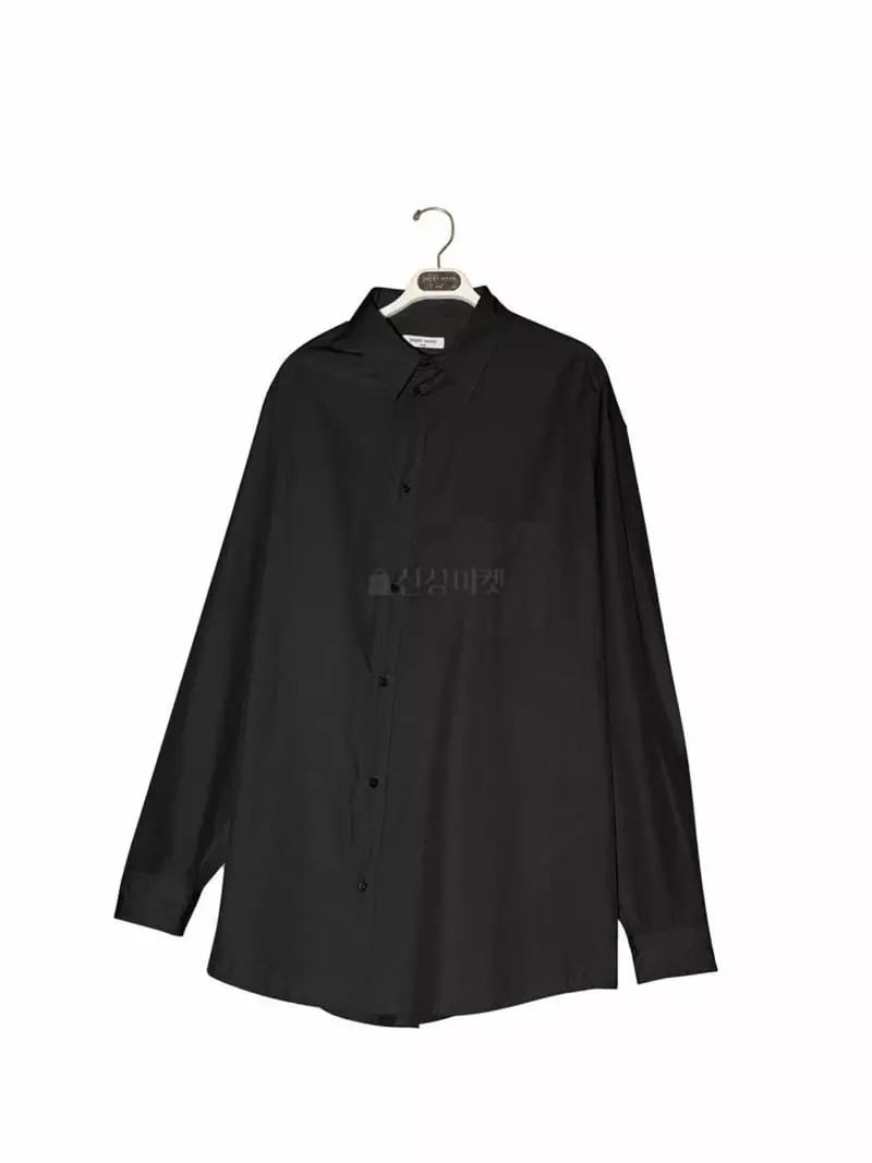 Paper Moon - Korean Women Fashion - #shopsmall - Unbalance Detail Oversize Button Shirt - 12