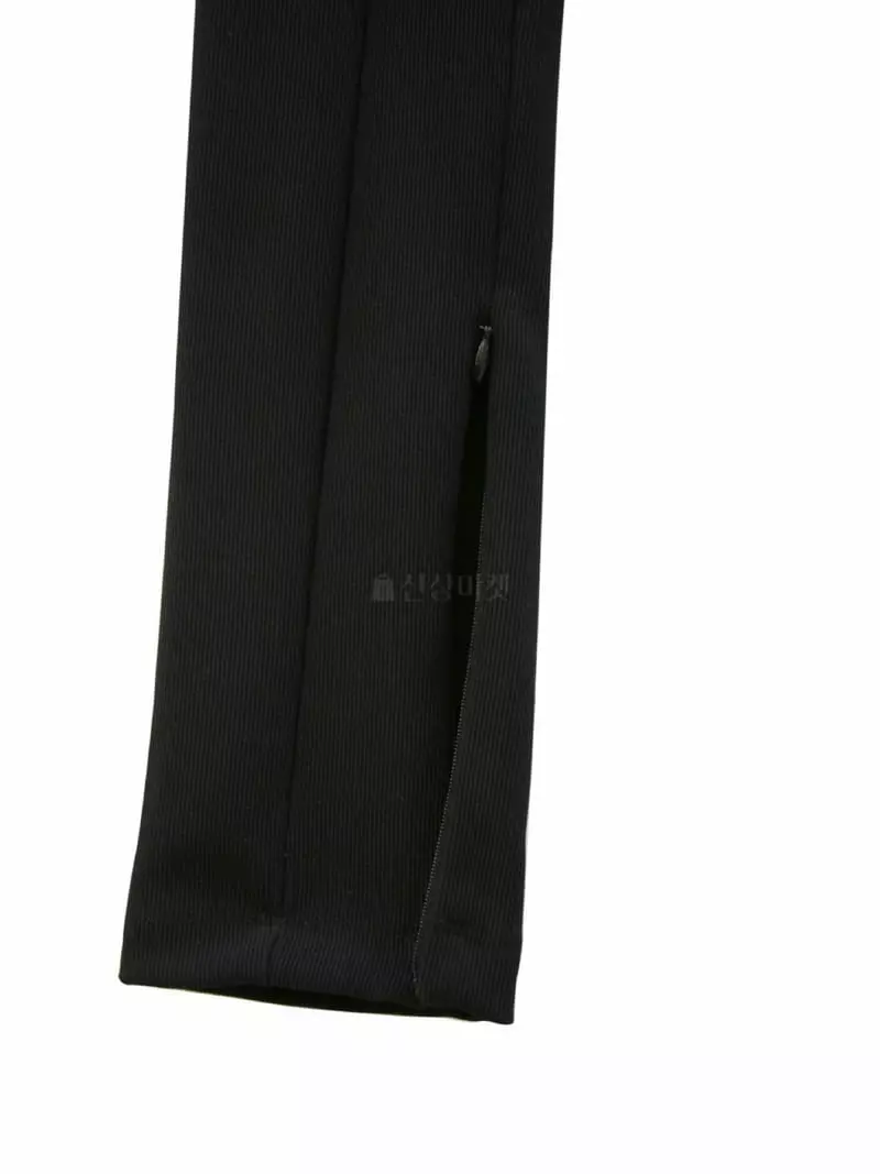 Paper Moon - Korean Women Fashion - #thatsdarling - Side Slit Leggings - 8