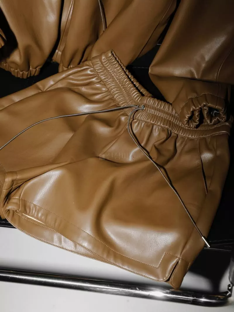 Paper Moon - Korean Women Fashion - #vintageinspired - Leather Shorts - 11