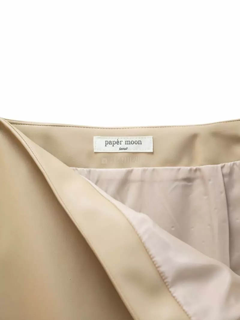 Paper Moon - Korean Women Fashion - #womensfashion - Classic Leather Mini Skirt - 12