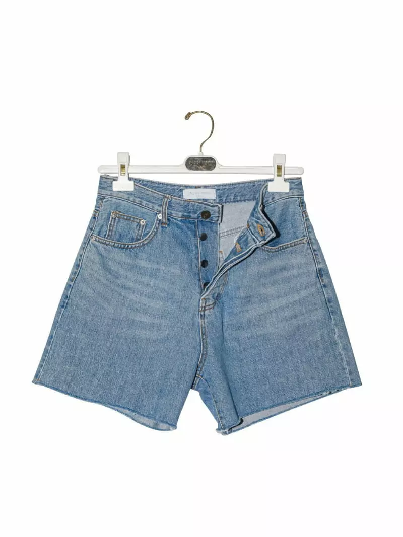 Paper Moon - Korean Women Fashion - #womensfashion - Cuted Detail Over Shorts - 9