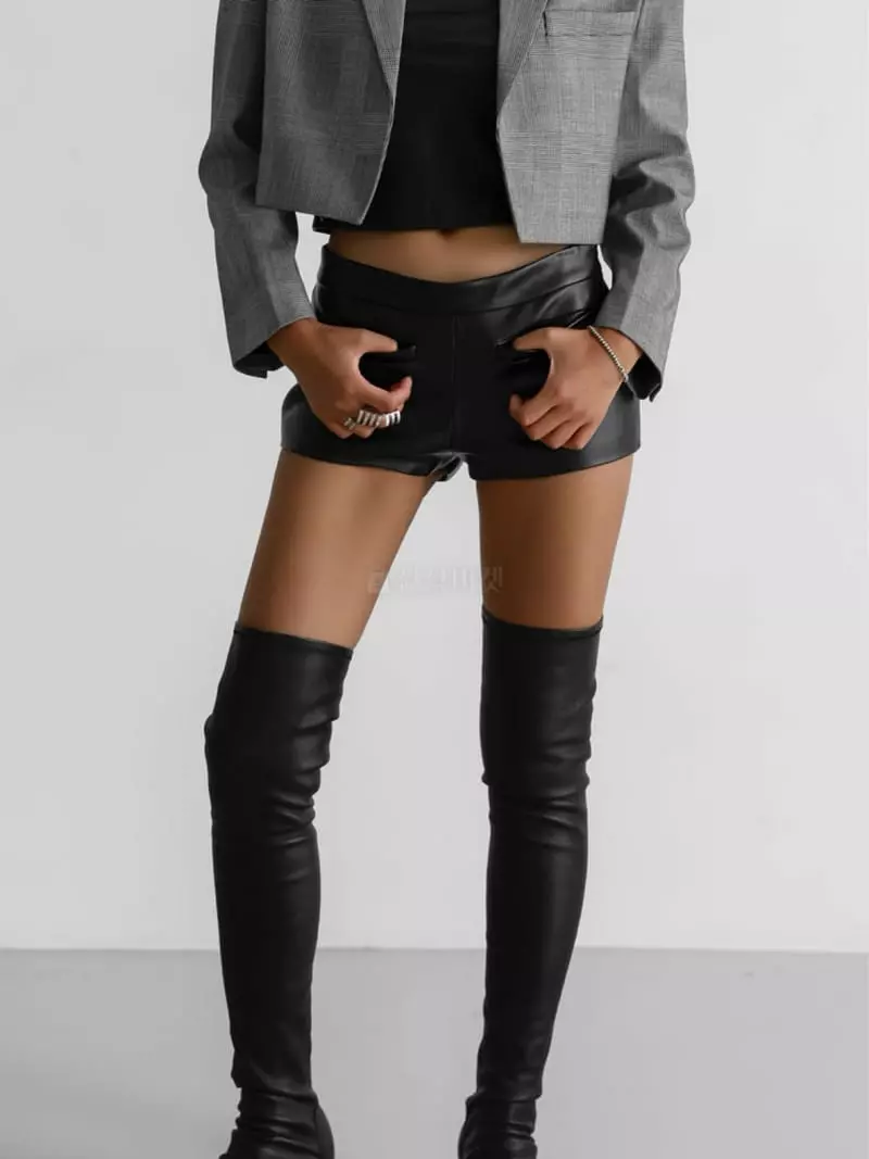 Paper Moon - Korean Women Fashion - #womensfashion - Open Front Crop Jacket