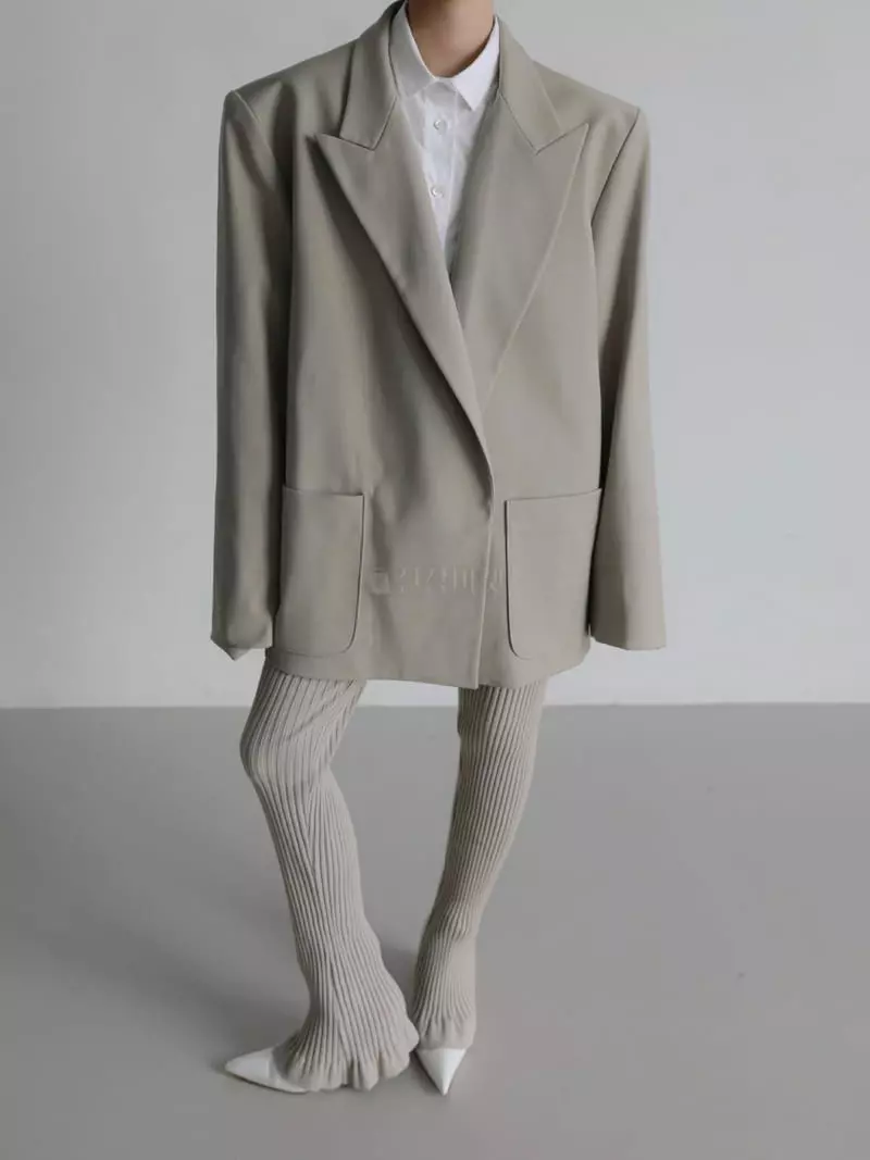 Paper Moon - Korean Women Fashion - #womensfashion - Icked Lapel Jacket - 2