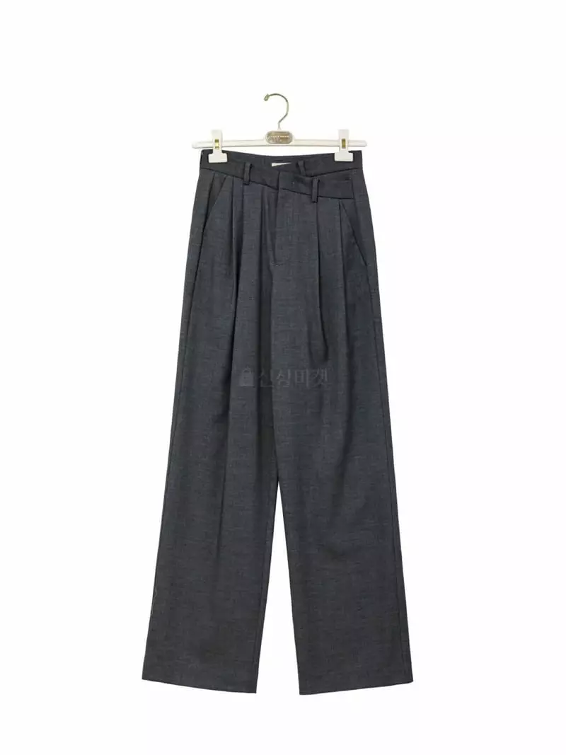 Paper Moon - Korean Women Fashion - #womensfashion - Pintuck Wide Pants - 10