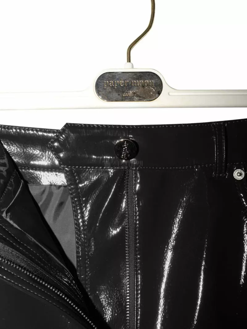 Paper Moon - Korean Women Fashion - #womensfashion - Paitunt Leather Mini Skirt - 11