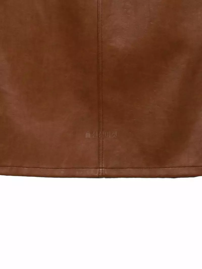 Paper Moon - Korean Women Fashion - #womensfashion - Leather Midi Length Skirt - 10
